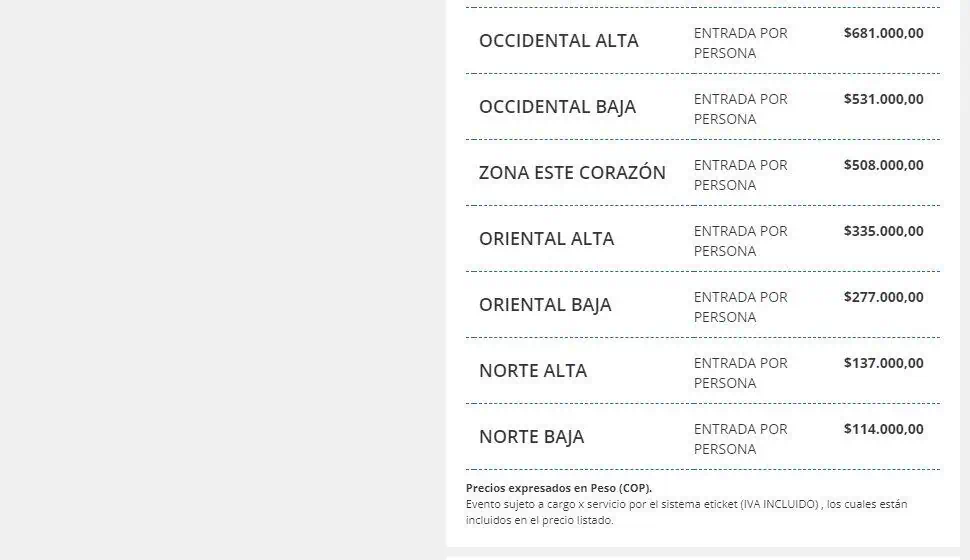 RBD confirma que visitará a Colombia en 2023; estos son los precios de las boletas Conciertos