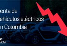 Venta de vehículos eléctricos e híbridos en Colombia