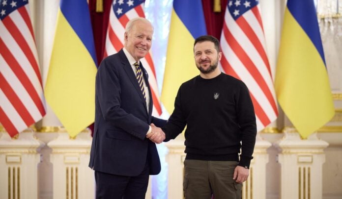 ¿Cómo impactó la visita de Joe Biden a Kiev en el año de la guerra?