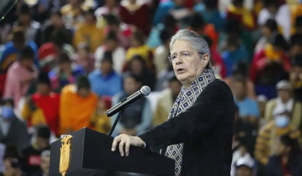 El presidente de Ecuador Guillermo Lasso disolvió la Asamblea Nacional en medio de juicio político El presidente de Ecuador Guillermo Lasso disolvió la Asamblea Nacional en medio de juicio político