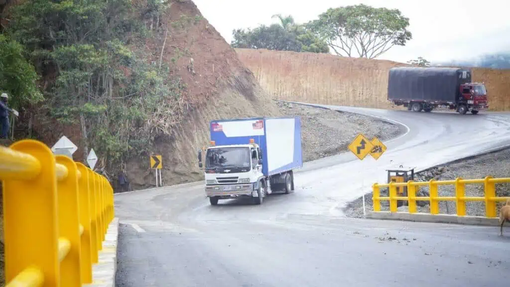 Conexión Panamericana: habilitan 2 kilómetros de la vía provisional Conexión Panamericana