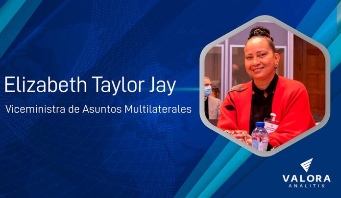 Elizabeth Taylor Jay, nueva viceministra de Asuntos Multilaterales de Colombia Elizabeth Taylor Jay, nueva viceministra de Asuntos Multilaterales de Colombia