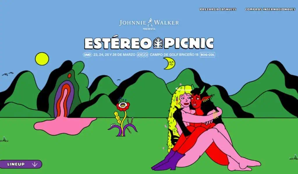Estéreo Picnic se mantiene en top de tendencias por Google: vea cuáles son los temas más consultados Cartel de Estéreo Picnic