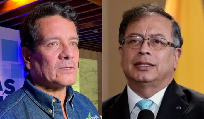 Felipe Bayón de Ecopetrol y presidente Gustavo Petro