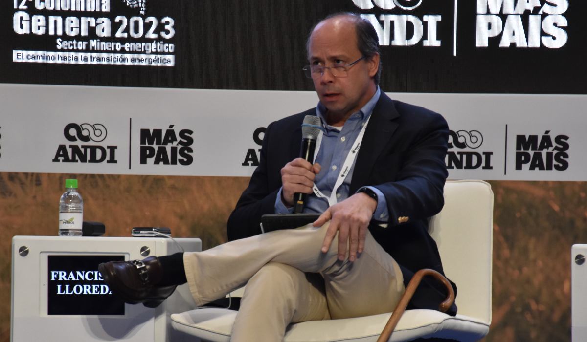 Francisco Lloreda, presidente de la ACP, en su intervención en Colombia Genera 2023