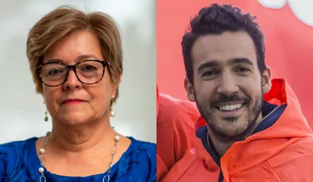 Gobierno Petro a Rappi: o siguen en la mesa o nos vamos a las calles Gloria Inés Ramírez, ministra de Trabajo de Colombia, y Simón Borrero, CEO de Rappi, chocan por la reforma laboral de Petro