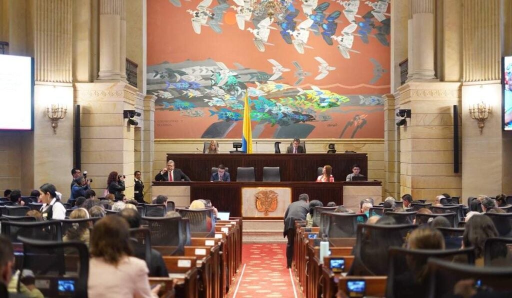 El presidente Gustavo Petro debe presentar cualquier propuesta que afecte el ahorro pensional ante el Congreso. Imagen: Cámara de Representantes