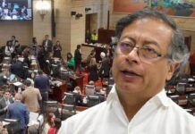 Gustavo Petro y Congreso de Colombia