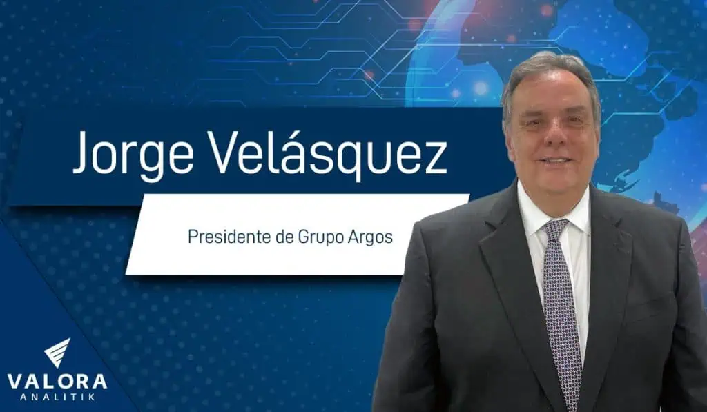 Jorge Mario Velásquez contestó al presidente Petro comentario sobre Grupo Argos Jorge Mario Velásquez, presidente de Grupo Argos
