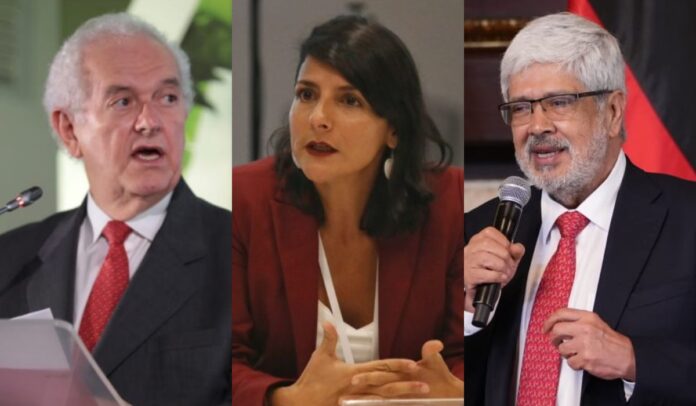 José Antonio Ocampo, Irene Vélez y Germán Umaña, ministros del gobierno Petro