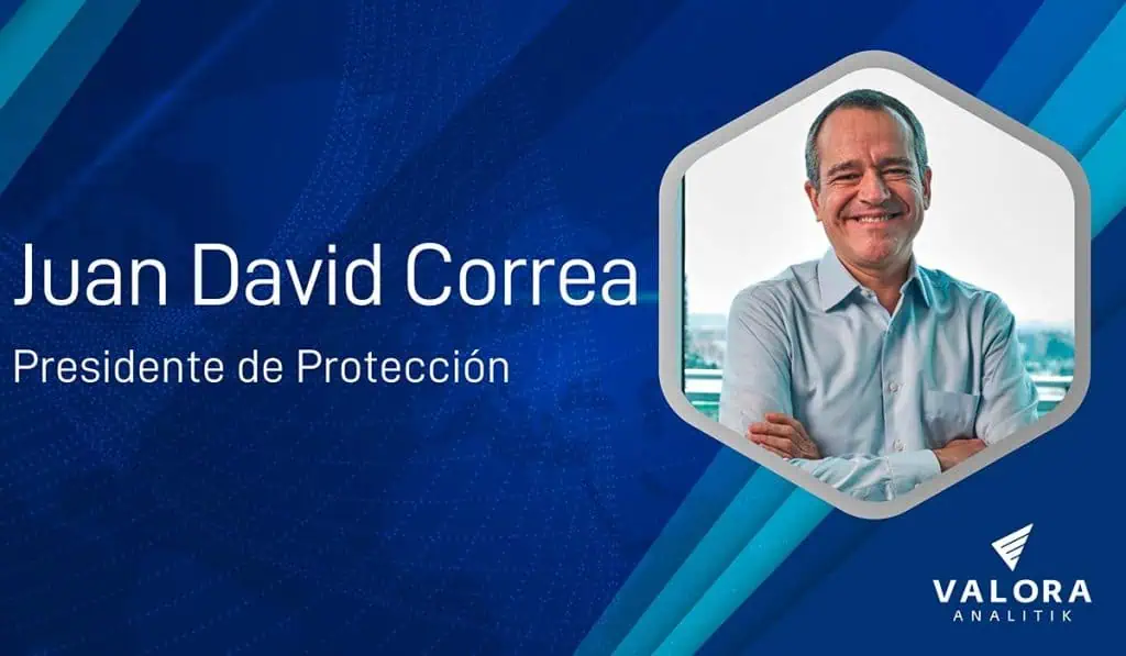 La reforma pensional puede duplicar el déficit fiscal: Juan David Correa, presidente de Protección Juan David Correa, presidente de Protección