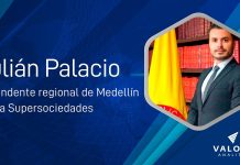 Julián Palacio, intendente regional de Medellín de la Supersociedades