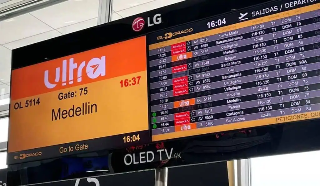 Latam atenderá afectados por cese de operaciones de Ultra Air: estas son las opciones Latam entrega opciones a pasajeros de Ultra Air