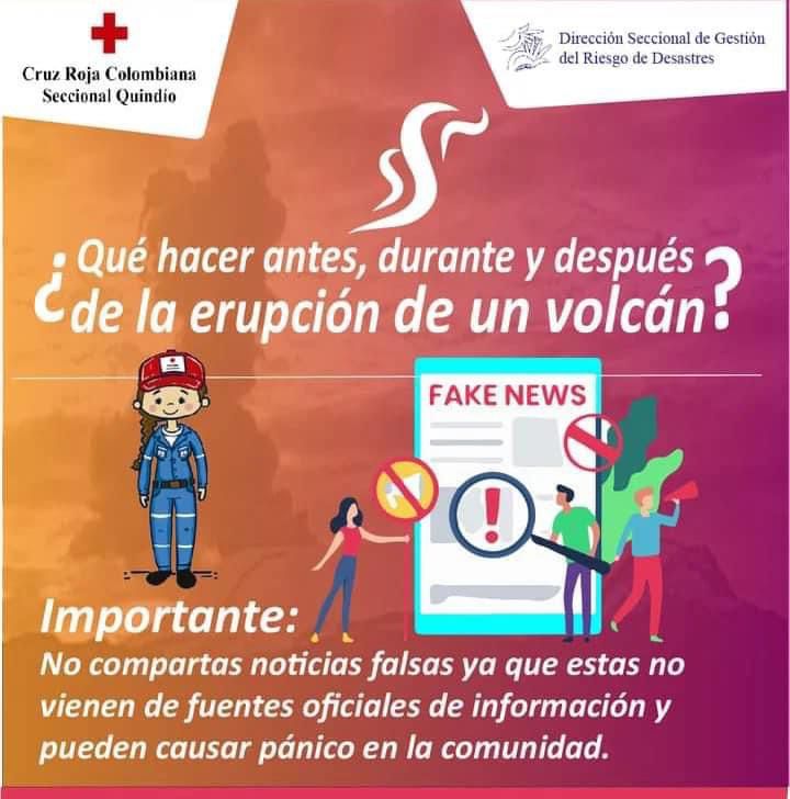 ¿Qué medidas de seguridad tener por posible erupción del Nevado del Ruiz?