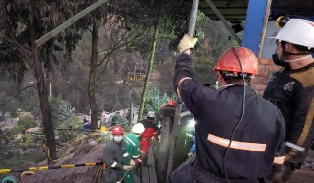 Explosión en minas de Sutatausa (Cundinamarca): confirman 11 muertos Sector minero, accidentes laborales