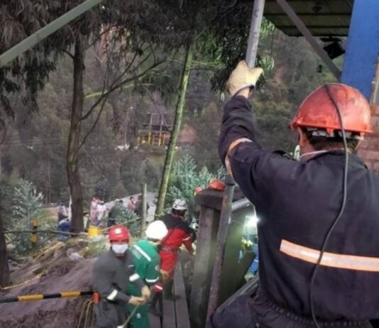 Explosión minas Sutatausa