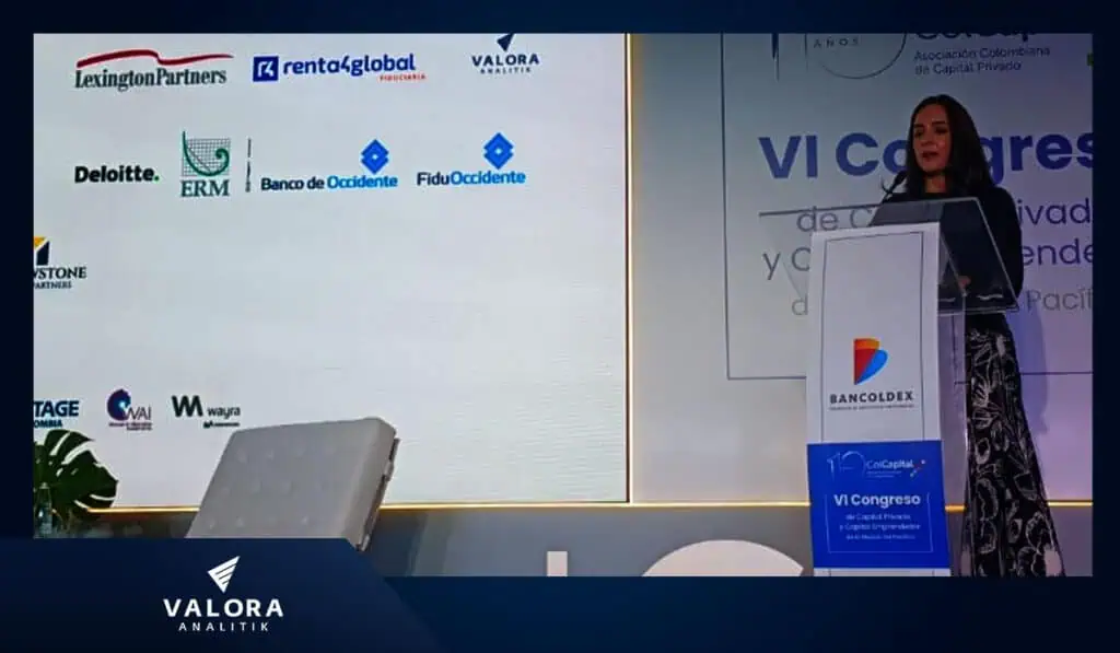 Fondos de capital privado han invertido US$14.000 millones en Colombia: inicia Congreso Colcapital Paola García, directora ejecutiva de Colcapital