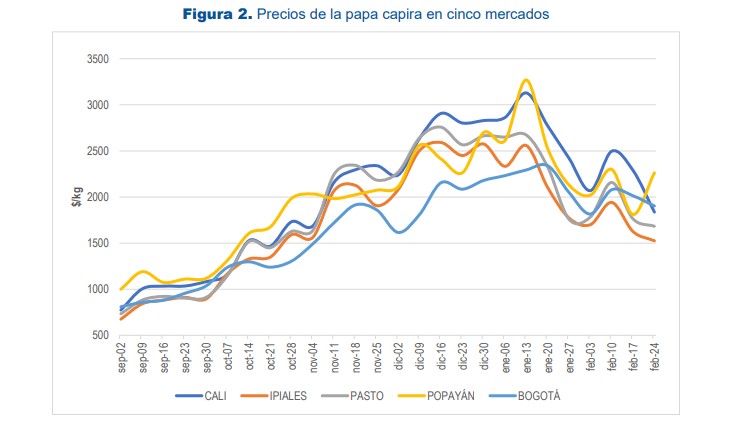 Estos fueron los alimentos que más subieron de precio en Colombia en febrero. foto: UPRA