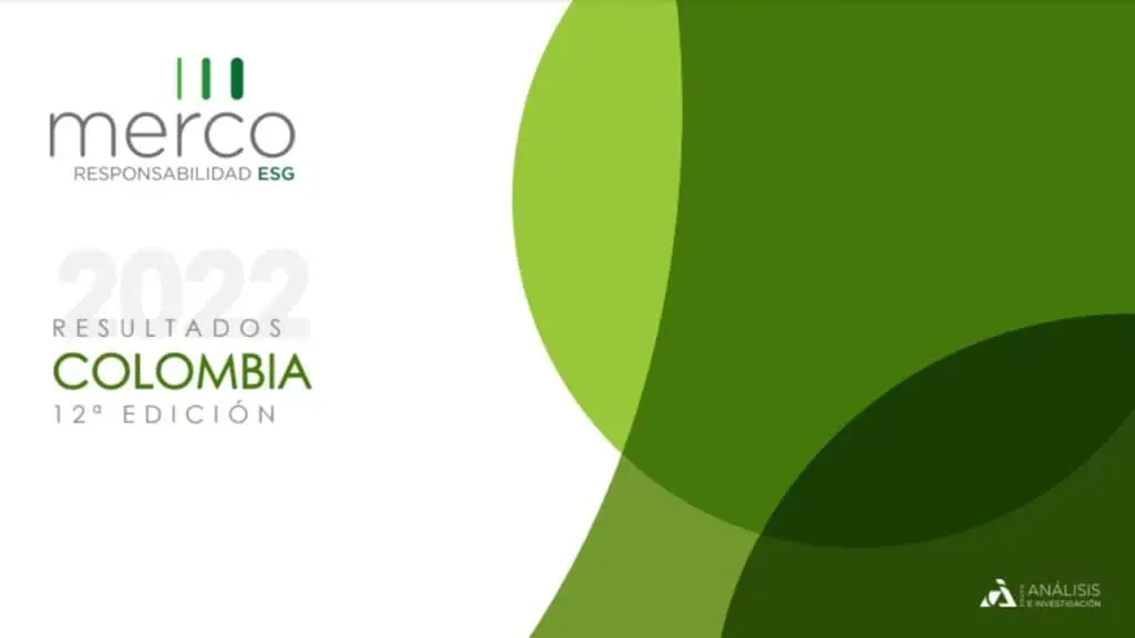 Estas son las empresas más responsables de Colombia en 2022, según Merco Ranking Merco 2022- ESG.
