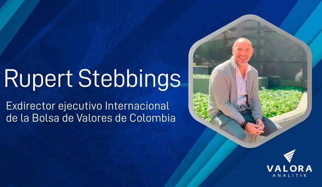 Rupert Stebbings deja la Bolsa de Valores de Colombia Rupert Stebbings Bolsa de Valores de Colombia