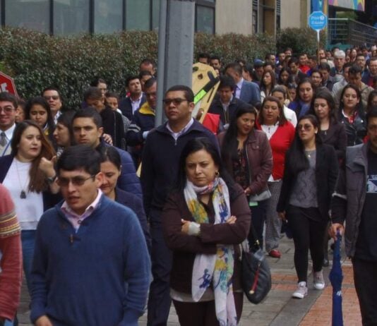 Trabajadores en Colombia