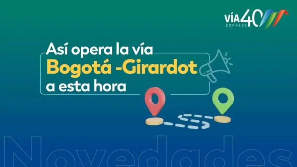 Abierta la vía Bogotá - Girardot, sector Nariz del Diablo Vía Bogotá - Girardot