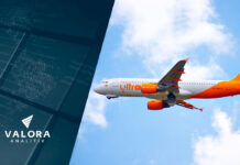 Ultra Air confirma el cese de operaciones en Colombia. Imagen: Valora Analitik.