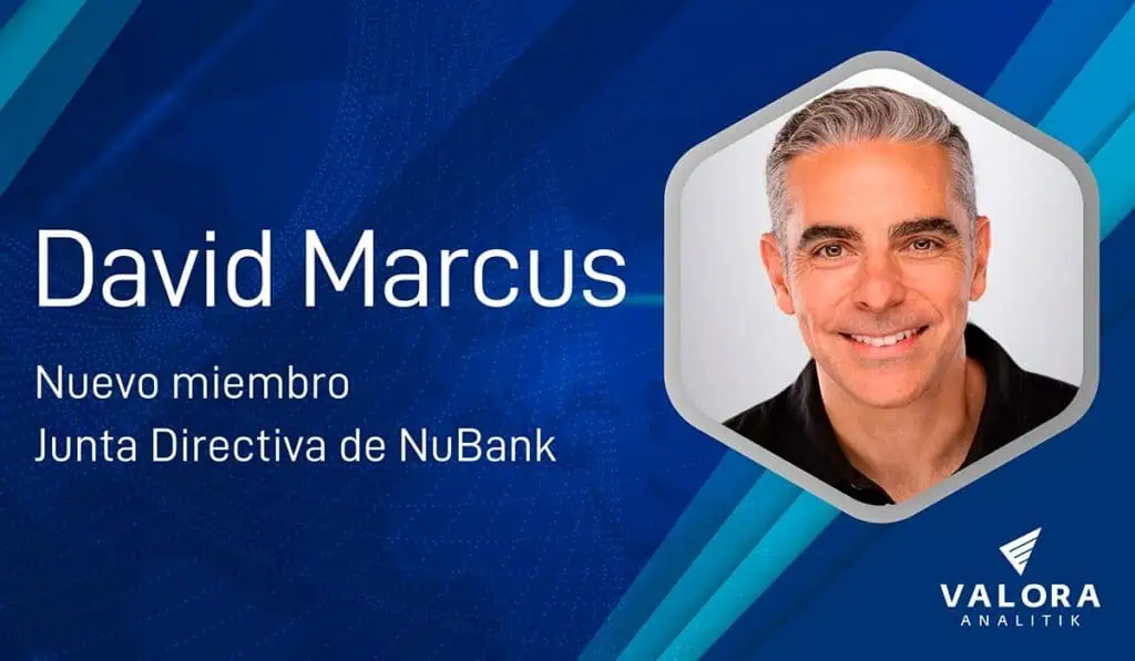 David Marcus, CEO de Lightspark, llega a la Junta Directiva de Nubank David Marcus - Junta Directiva de Nubank