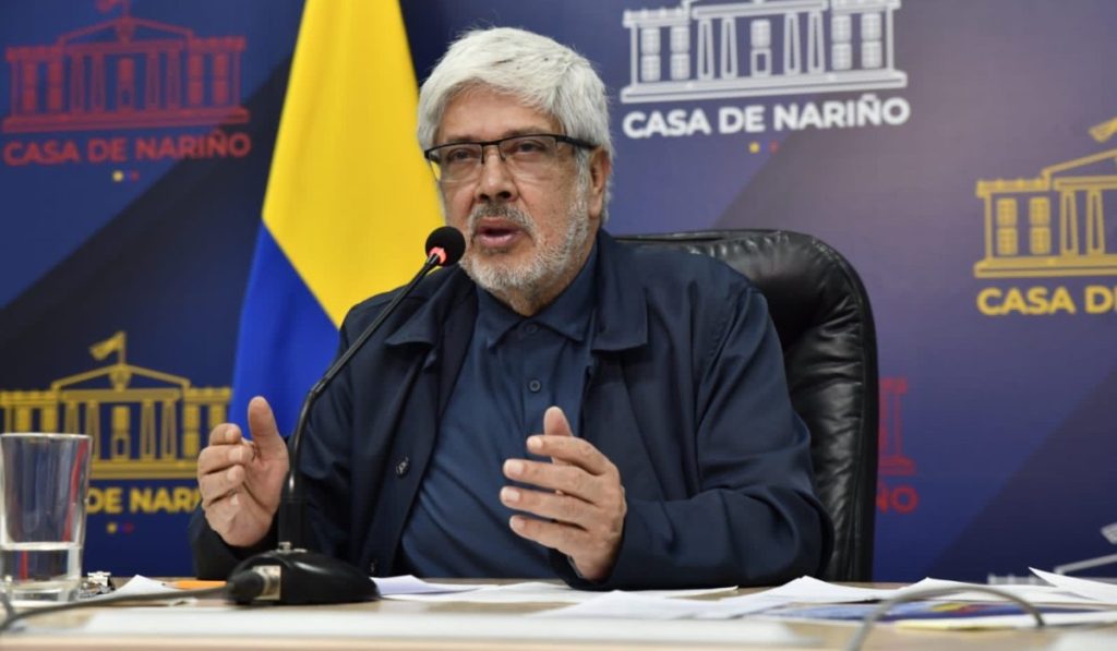El Ministerio de Comercio, Germán Umaña.