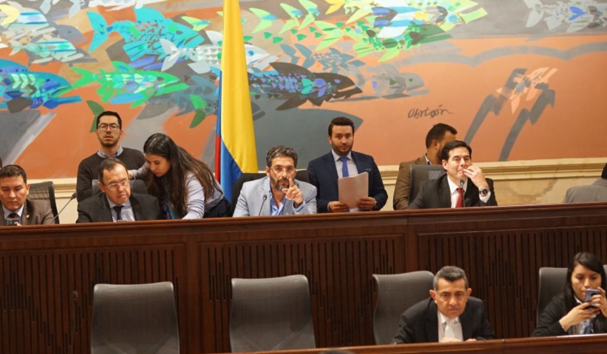 Comisión Séptima de la Cámara de Representantes en debate de reforma a la salud