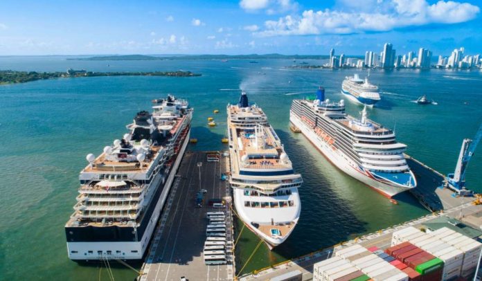 Temporada de cruceros en Cartagena, Colombia