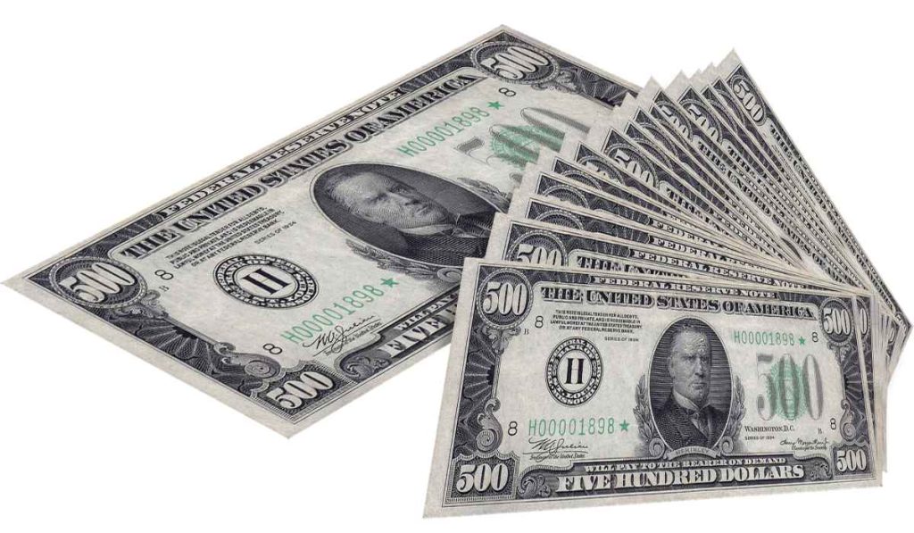 Dólar sigue bajando está sobre los $4.500