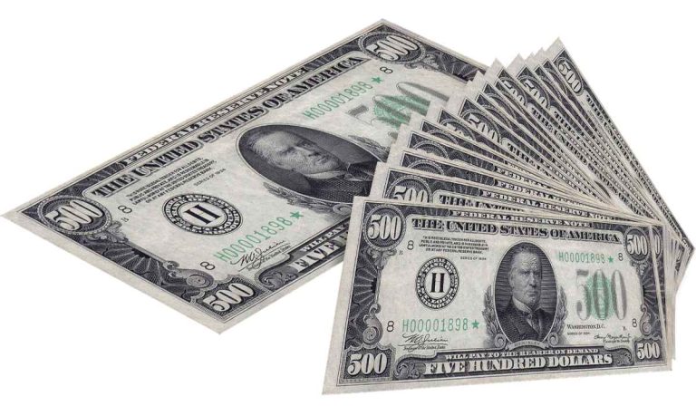 Dólar sigue bajando está sobre los $4.500