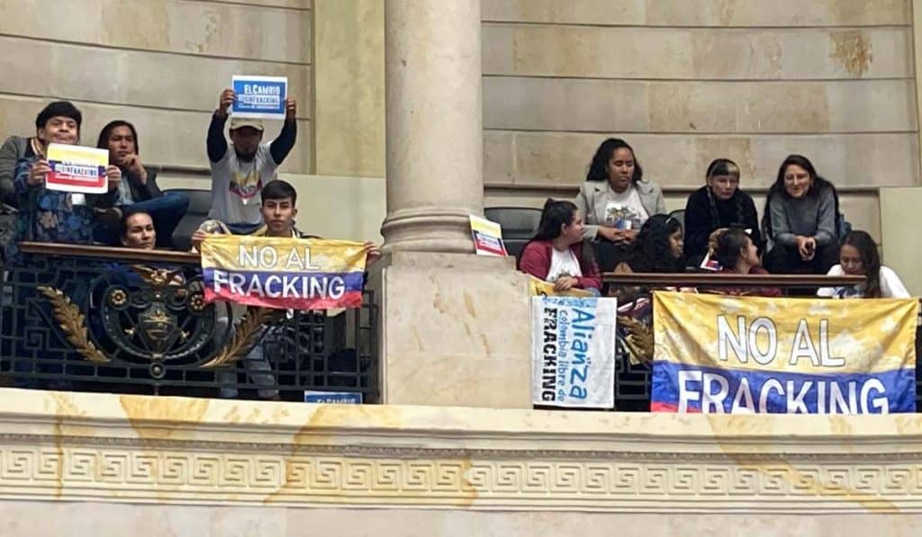 Debate en el Congreso para prohibir el fracking en Colombia