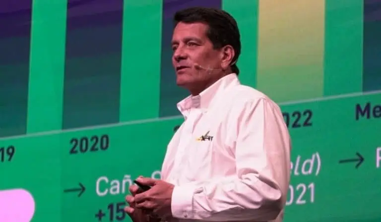 Felipe Bayón, presidente de Ecopetrol, durante su discurso en la Asamblea de ACcionistas de 2023.