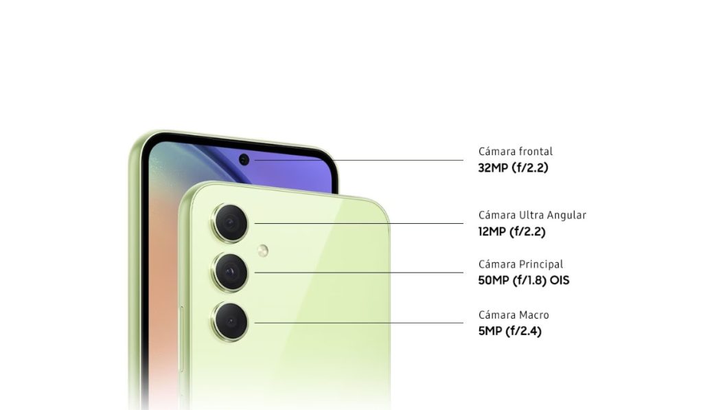 Detalles del Samsung Galaxy A54G