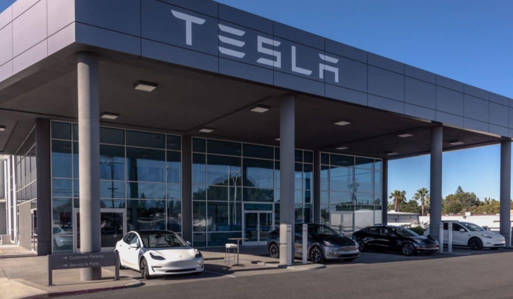 Acción de Tesla
