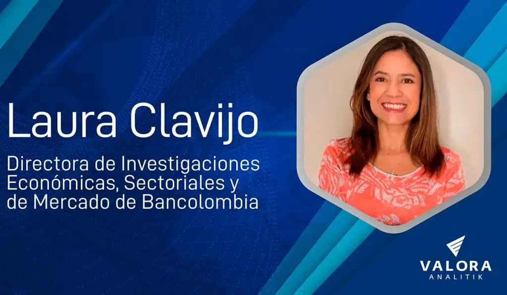 Bancolombia reduce proyección de PIB de Colombia para 2024: mantendría bajo crecimiento Laura Clavijo-Bancolombia