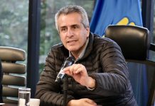 Luis Fernando Velasco, ministro del Interior de Colombia