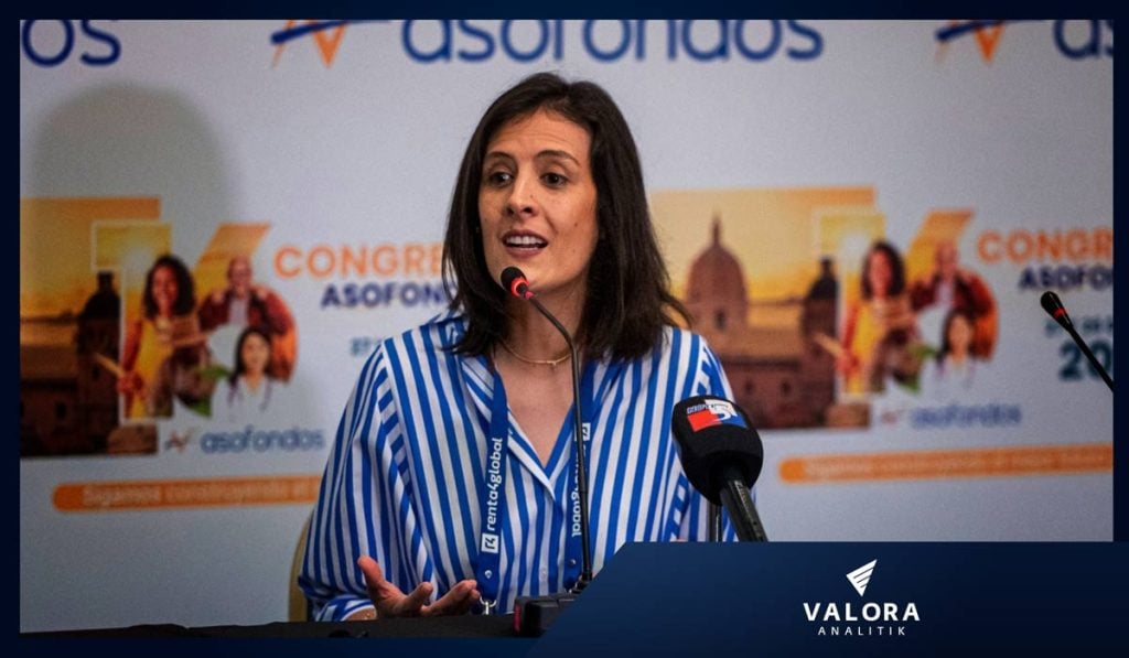 Marcela Giraldo, presidenta de Colfondos