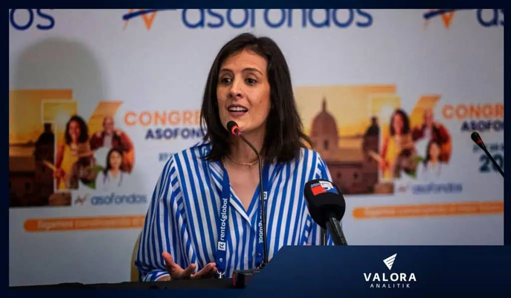 Marcela Giraldo renuncia a la Presidencia de Colfondos Marcela Giraldo, presidenta de Colfondos