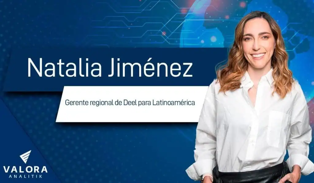 La fuerza del liderazgo femenino: una conversación con Natalia Jiménez Natalia Jiménez, gerente regional Deel Latinoamérica