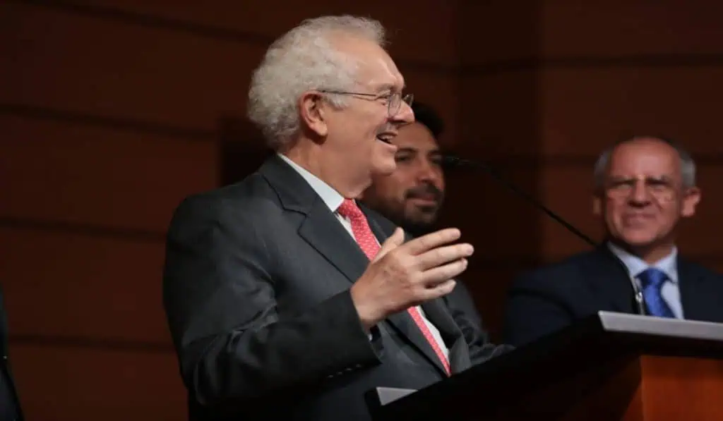 José Antonio Ocampo habla tras salir del Ministerio de Hacienda Las razones del exministro Ocampo para no descontar regalías de renta en Colombia