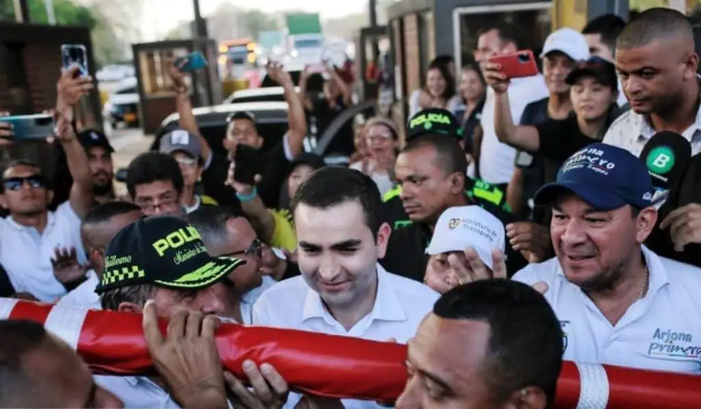 Estos son los 11 peajes en Colombia que están más emproblemados Peaje Turbaco en cercanías a Cartagena, Colombia