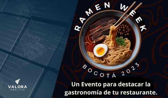 Agéndese para el RamenWeek en Bogotá.