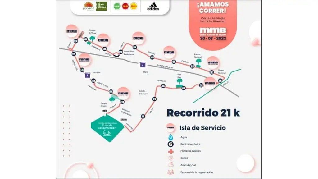Conozca todos los detalles sobre la Media Maratón de Bogotá 2023 Media Maratón de Bogotá 2023