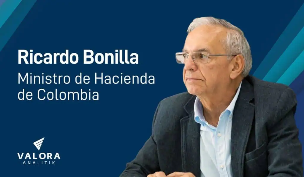 Exclusivo | Gobierno Petro prepara plan de choque ante desaceleración de economía en Colombia Ricardo Bonilla, ministro de Hacienda de Colombia