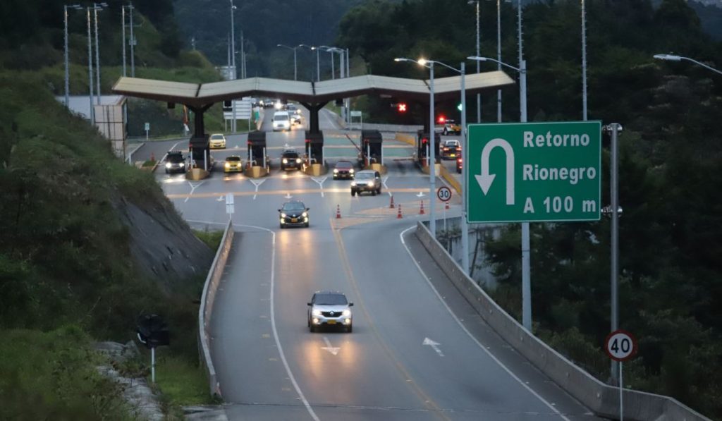 Vías de la concesión túnel de Oriente