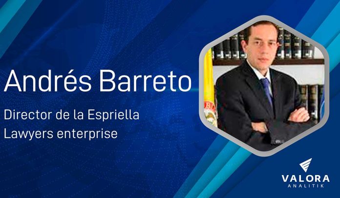 andresbarreto Andrés Barreto, nuevo director de De la Espriella Lawyers