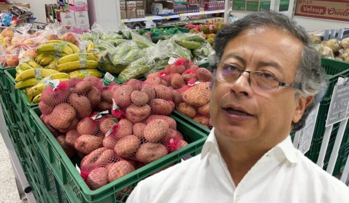 El presidente de Colombia, Gustavo Petro, ha destacado la leve reducción de los precios de los alimentos en Colombia